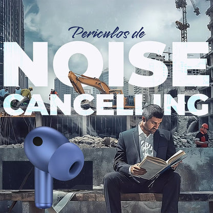 Casti E-BODA Supreme Sound, True Wireless Bluetooth, In-ear, Microfon, Noise Cancelling, negru