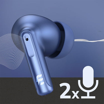 Casti E-BODA Supreme Sound, True Wireless Bluetooth, In-ear, Microfon, Noise Cancelling, negru