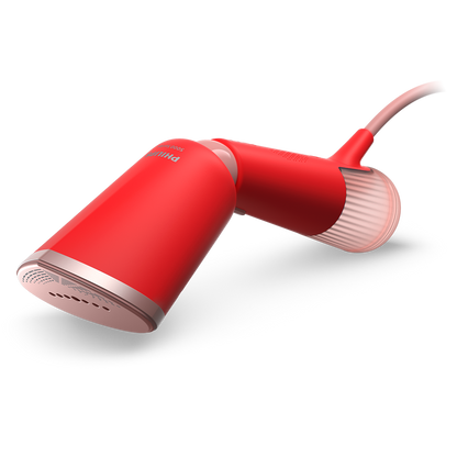 Aparat de calcat vertical PHILIPS Seria 5000 STH5020/40, 1400W, 24g/min, 120ml, rosu-roz