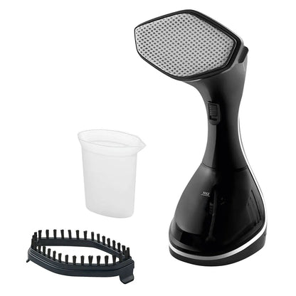 Aparat de calcat vertical BEKO HygieneShield STM4116B, 1600W, 25g/min, 230ml, talpa ceramica, negru