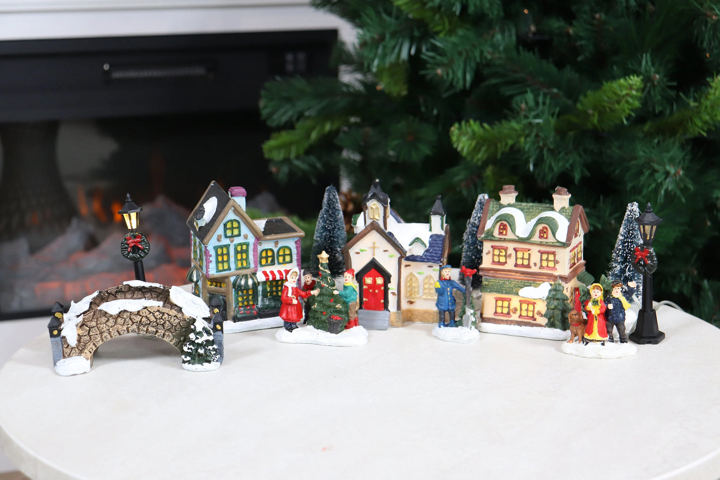 Decoratiune mini sat Hoff