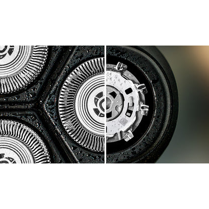 Aparat de ras PHILIPS Seria3000 S3243/12, Wet&Dry, autonomie 60 min, 3 elemente de taiere, albastru